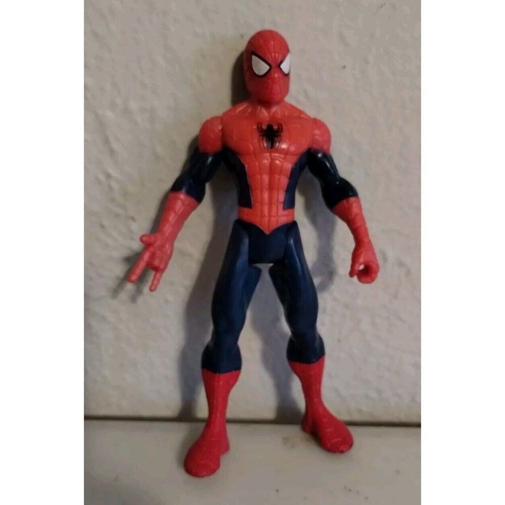 ULTIMATE SPIDER-MAN (Rhino Rampage Set Variant) Figure, Hasbro 2015 5 1/2 in.
